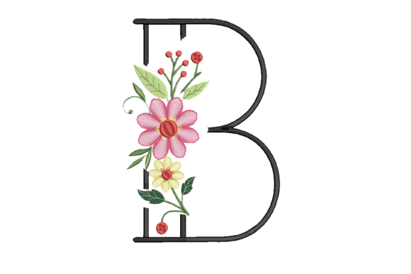 Monogram B: Elegant Personalization for Gifts